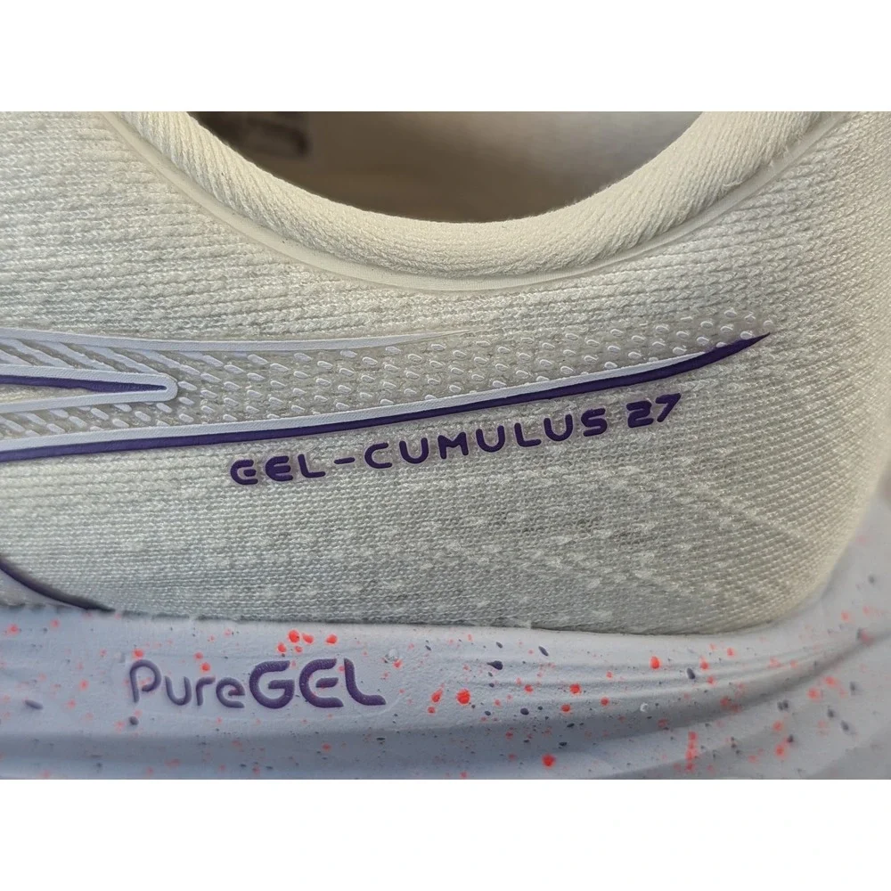Asics Gel-Cumulus 27 Tokyo Collection Birch Purple Running Shoes 1012B955 Womens